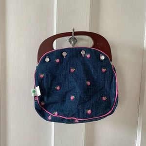 Vintage Lilly Pullitzer Bermuda bag with reversible cover